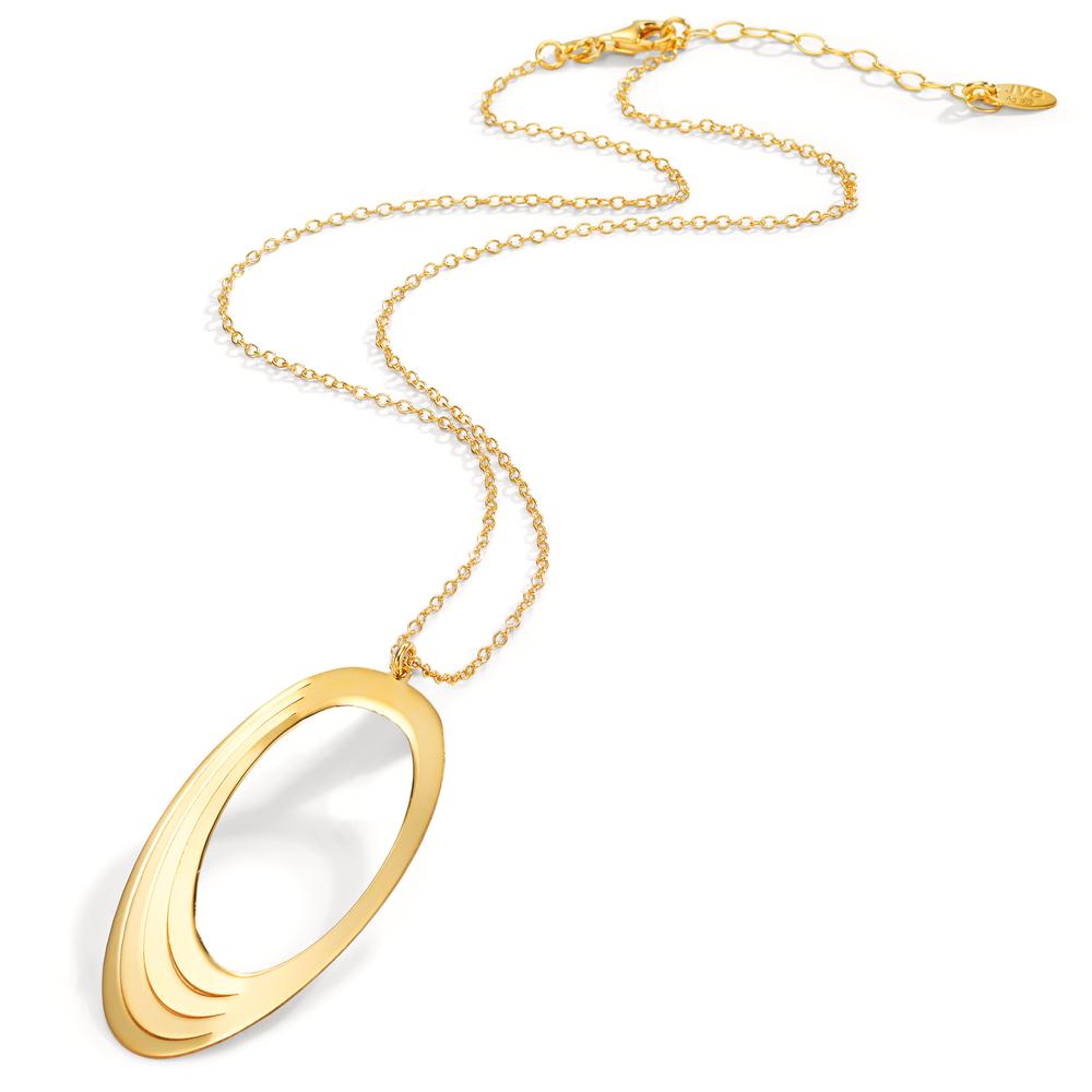 Collier Silber gelb vergoldet 40-44 cm verstellbar