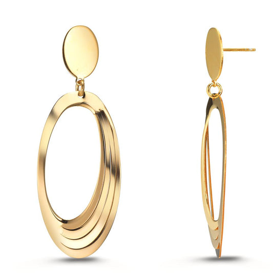 Ohrhänger Silber gelb vergoldet