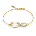 Armband Silber gelb vergoldet verstellbar