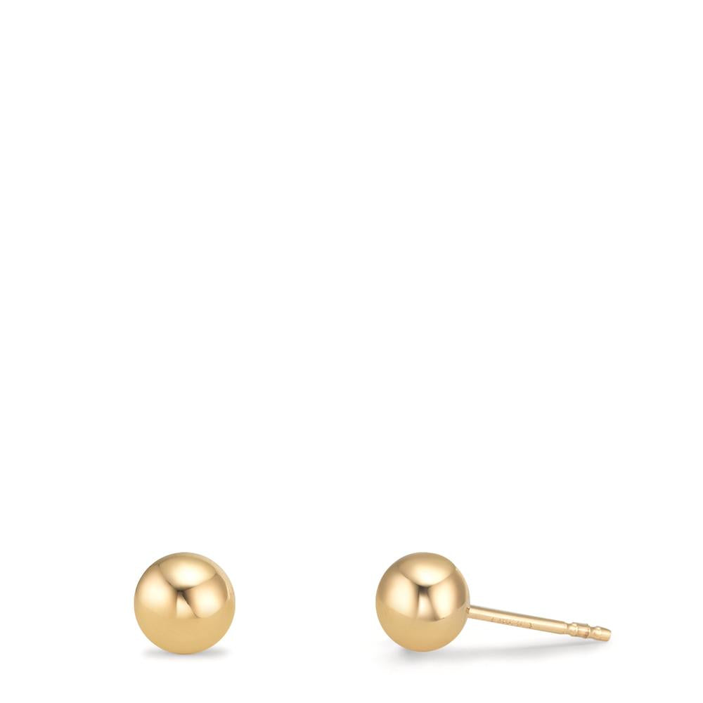 Ohrstecker 375/9 K Gelbgold Ø4 mm