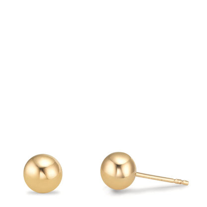 Ohrstecker 375/9 K Gelbgold Ø5 mm