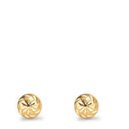 Ohrstecker 375/9 K Gelbgold Ø6 mm