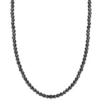 Collier Edelstahl Hämatit 3 mm 42 cm