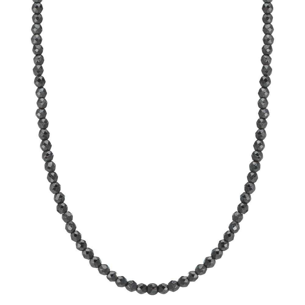 Collier Edelstahl Hämatit 3 mm 42 cm