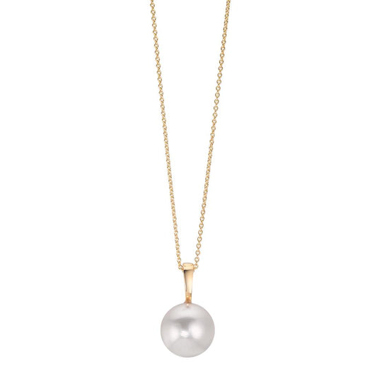 Anhänger 585/14 K Gelbgold Akoya Perlen 8-8.5 mm