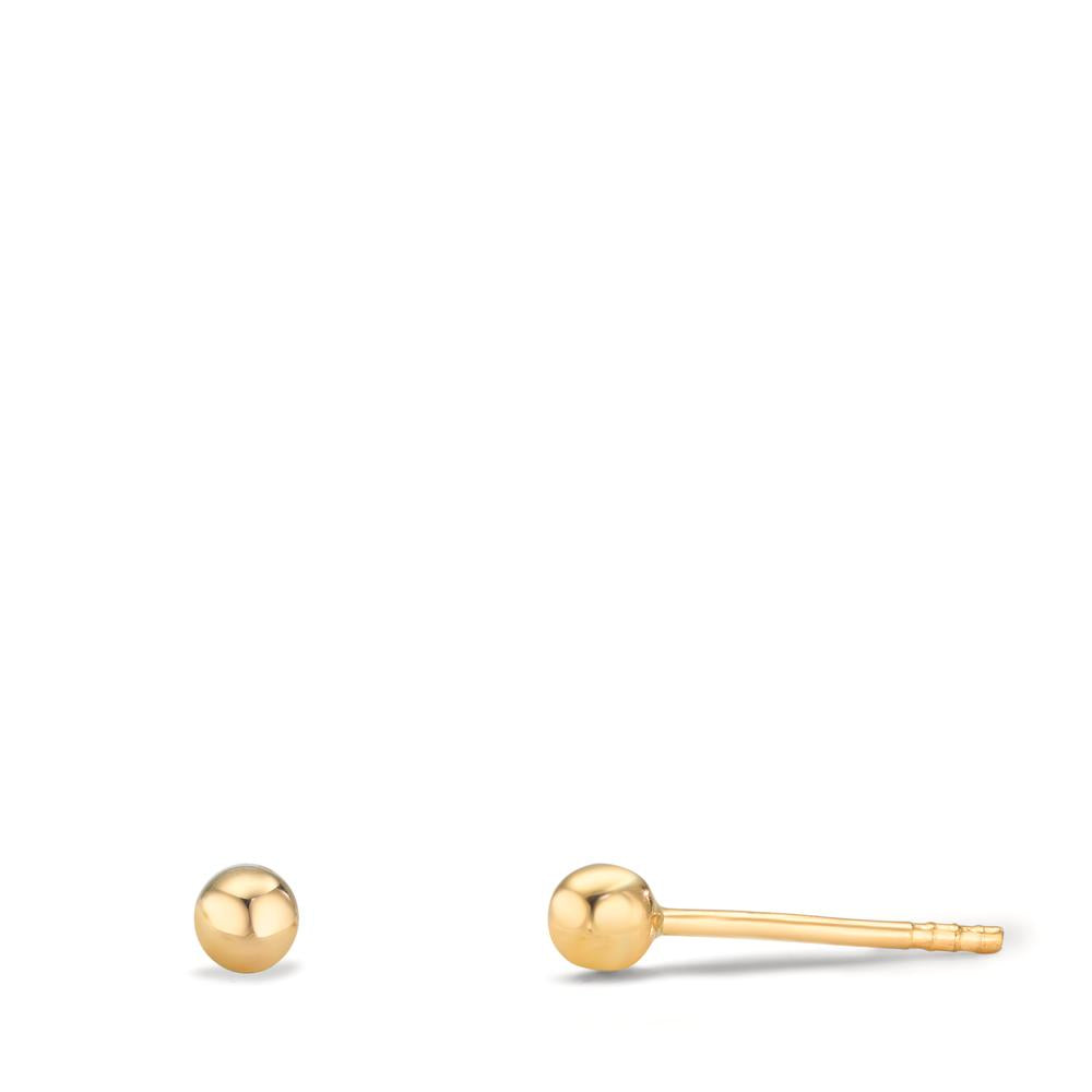 Ohrstecker 375/9 K Gelbgold Ø3 mm