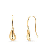 Ohrhänger 375/9 K Gelbgold Tropfen