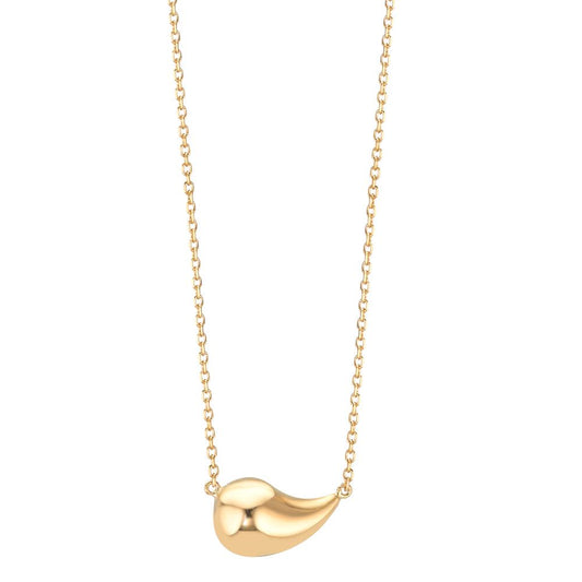 Collier 375/9 K Gelbgold Tropfen 42-45 cm verstellbar