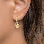 Ohrhänger 375/9 K Gelbgold Tropfen