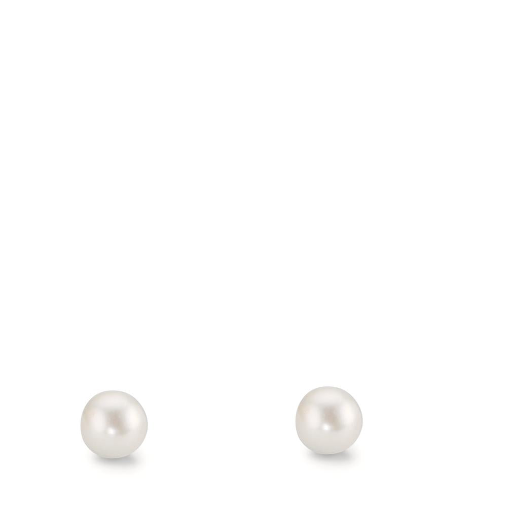 Ohrstecker 375/9 K Gelbgold shining Pearls, 2 Perlen 4-4.5 mm