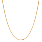 Panzer-Halskette 750/18 K Gelbgold