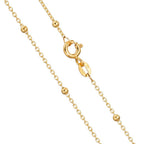 Collier 585/14 K Gelbgold 43 cm