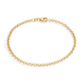 Armband 750/18 K Gelbgold Ø2.7 mm