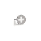 Ohrstecker 1 Stk Edelstahl Ø8 mm