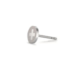 Ohrstecker 1 Stk Edelstahl Ø8 mm