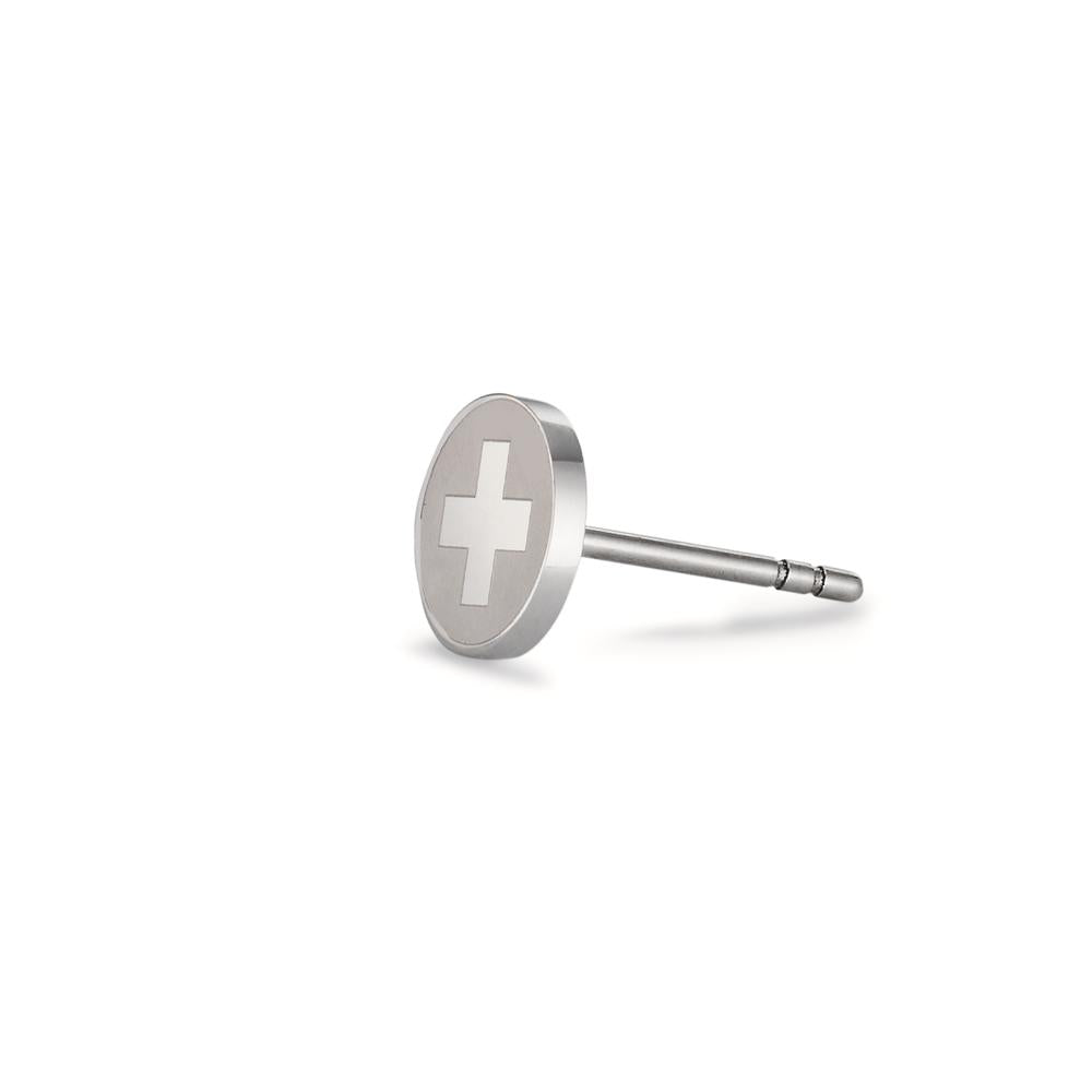Ohrstecker 1 Stk Edelstahl Ø8 mm