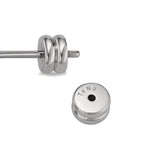Ohrstecker 1 Stk Edelstahl Ø8 mm