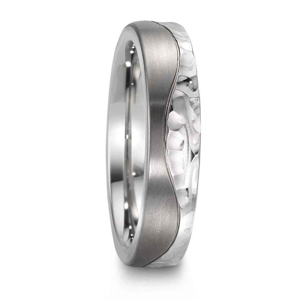 Partnerring Edelstahl, Titan