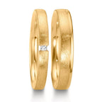 Partnerring 750/18 K Gelbgold