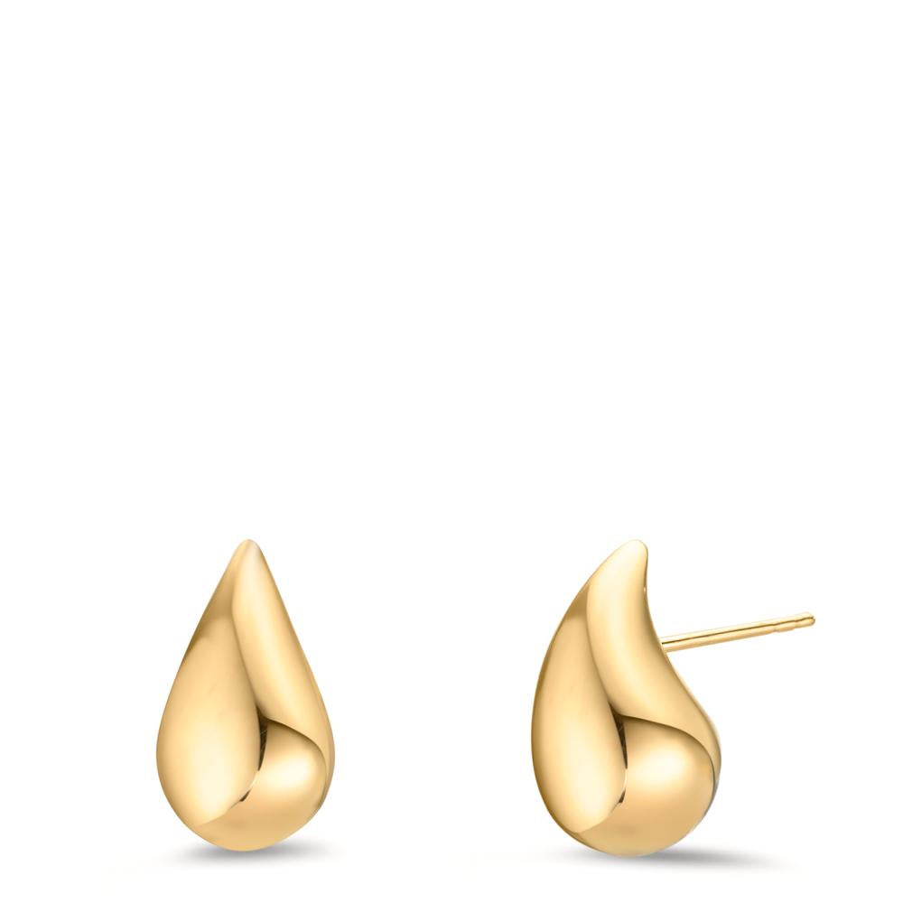 Ohrstecker 375/9 K Gelbgold Tropfen