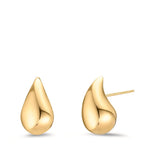Ohrstecker 375/9 K Gelbgold Tropfen