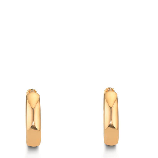 Klappcreolen Silber gelb vergoldet