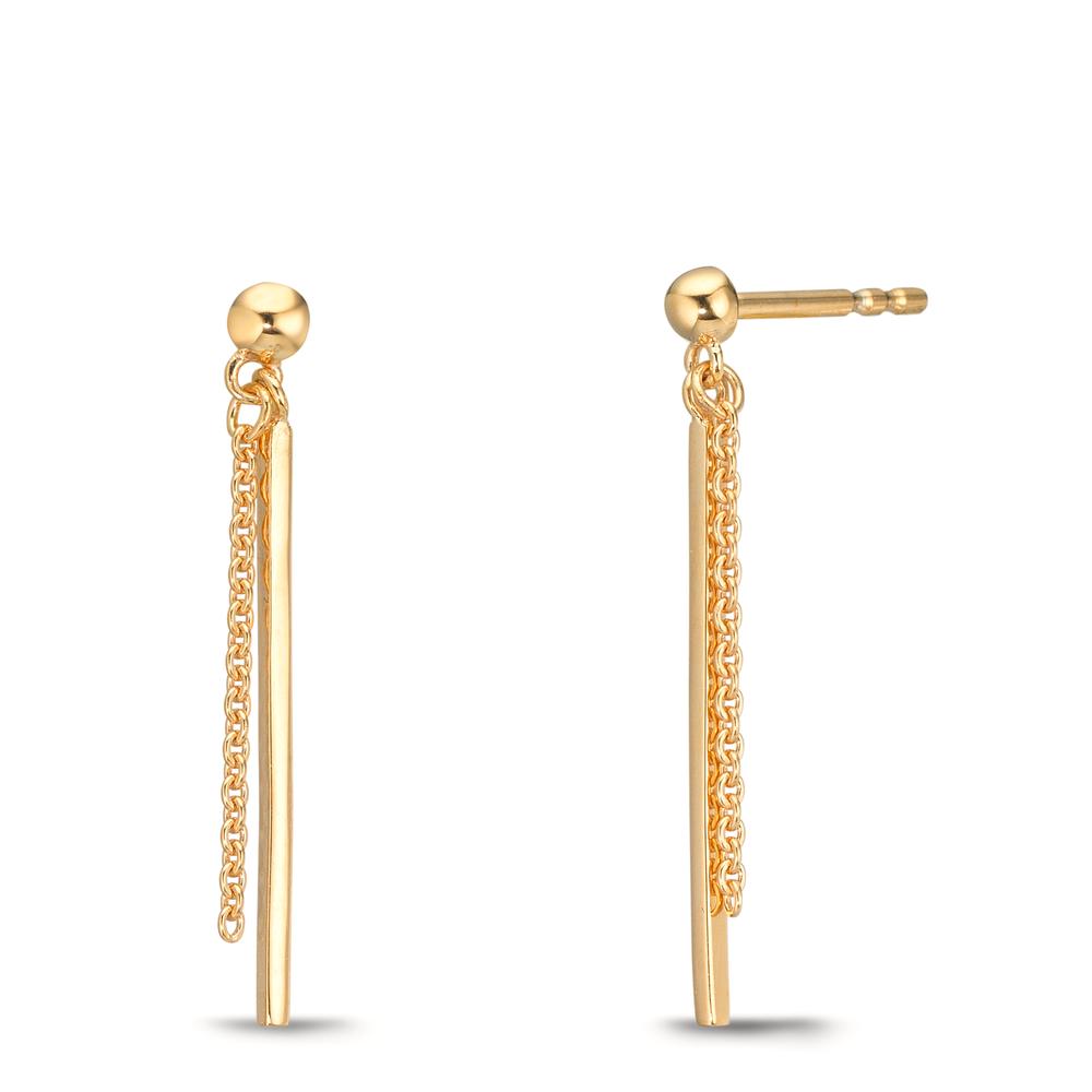 Ohrhänger Silber gelb vergoldet