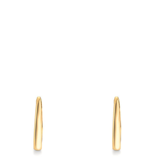 Klappcreolen Silber gelb vergoldet