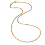 Collier 375/9 K Gelbgold 45 cm