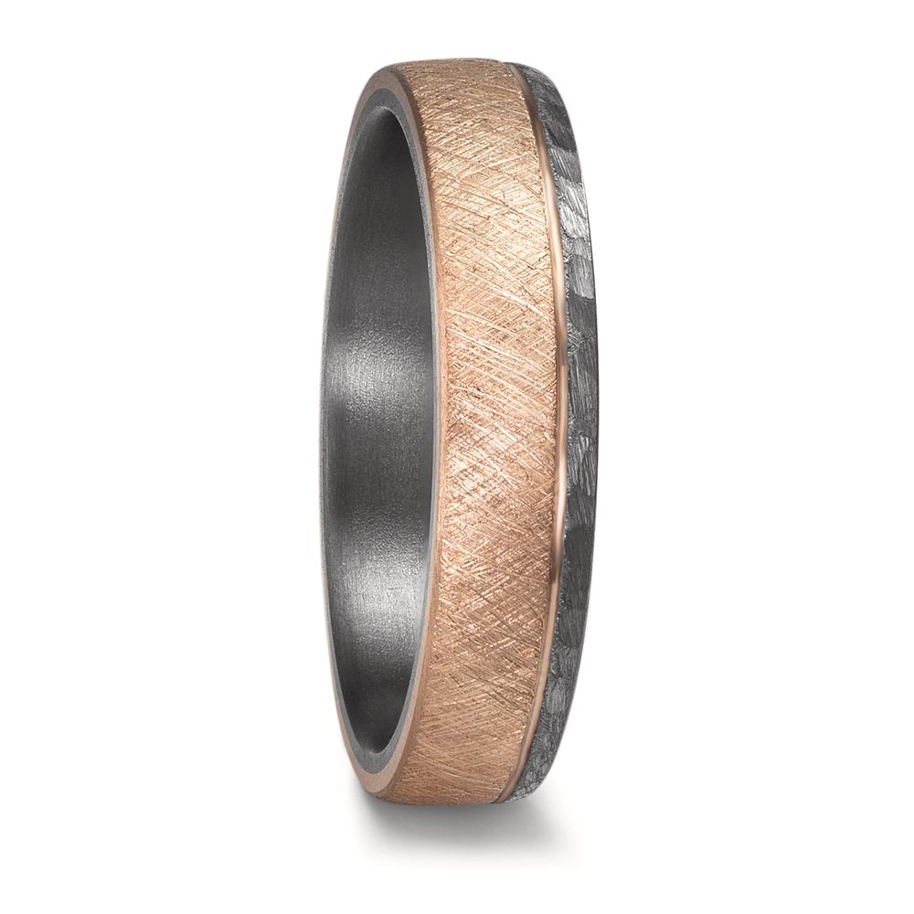 Partnerring 999 Tantal, 585/14 K Rosegold