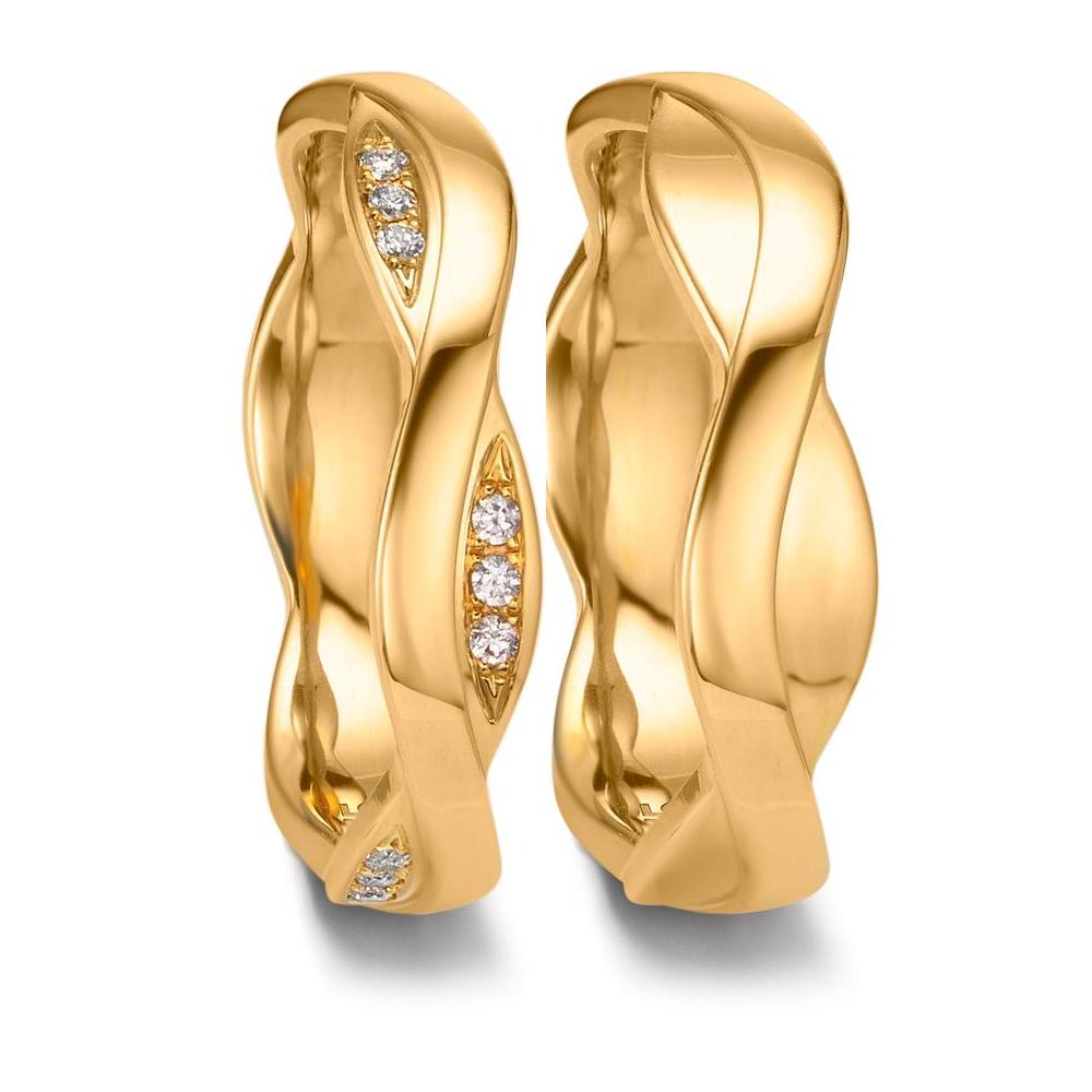 Partnerring 750/18 K Gelbgold