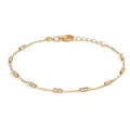 Armband 750/18 K Gelbgold verstellbar