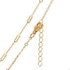 Collier 750/18 K Gelbgold 42-45 cm verstellbar
