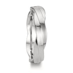 Partnerring 750/18 K Weissgold
