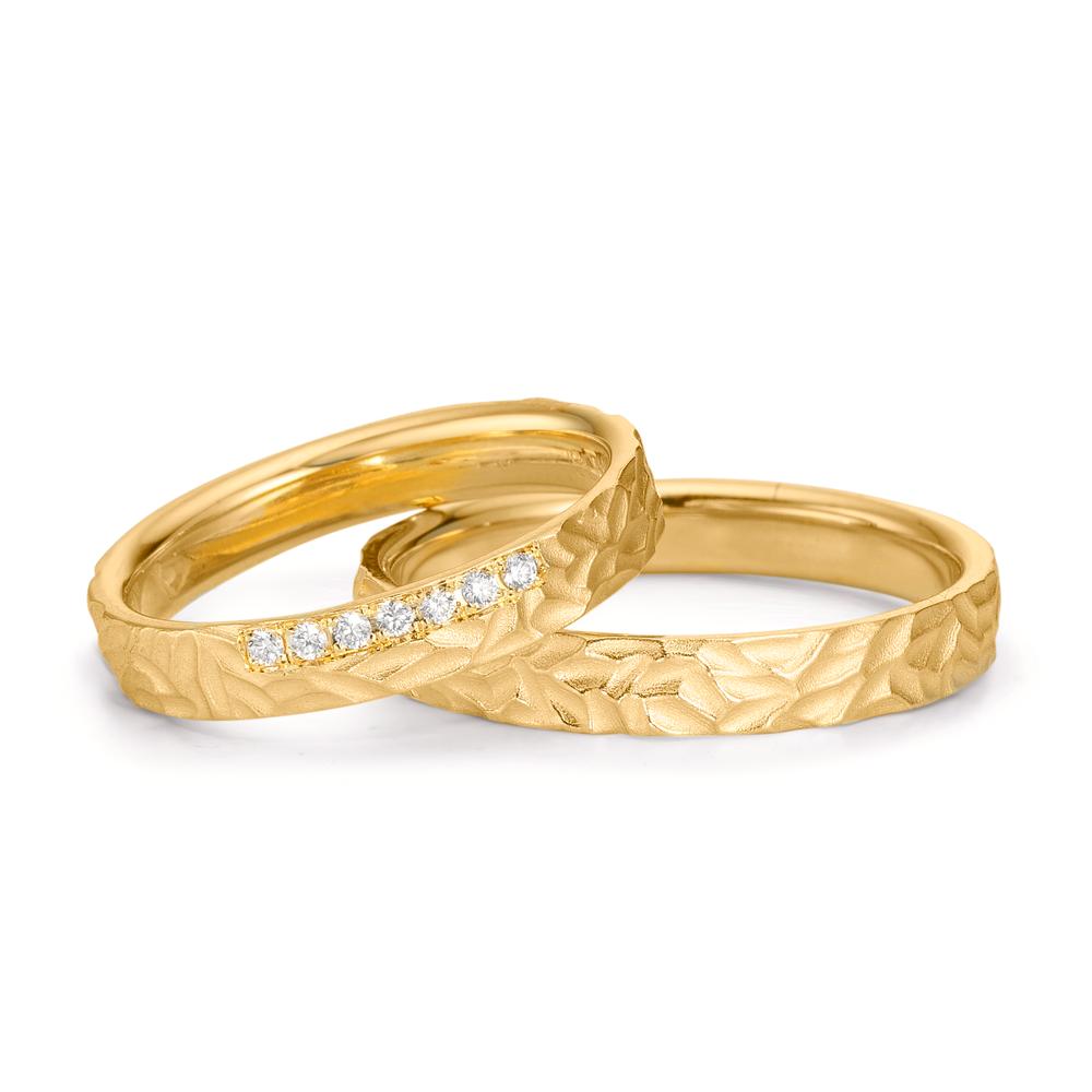 Partnerring 750/18 K Gelbgold