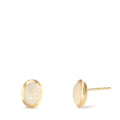 Ohrstecker 375/9 K Gelbgold Opal 2 Steine