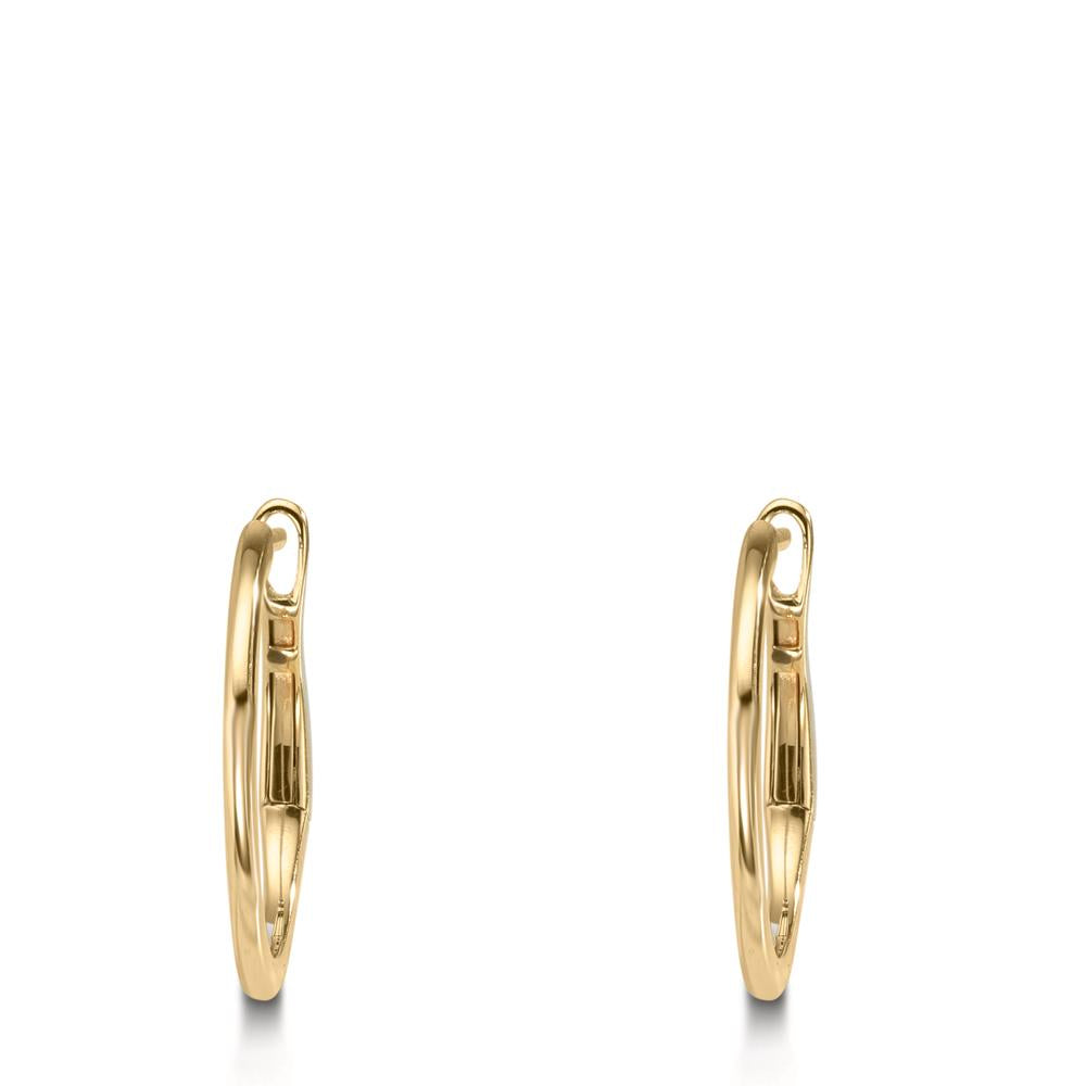 Klappcreolen 375/9 K Gelbgold