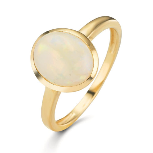 Fingerring 375/9 K Gelbgold Opal