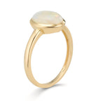 Fingerring 375/9 K Gelbgold Opal