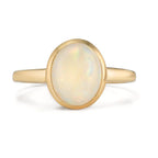 Fingerring 375/9 K Gelbgold Opal