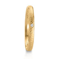 Partnerring 750/18 K Gelbgold Diamant 0.014 ct, w-si