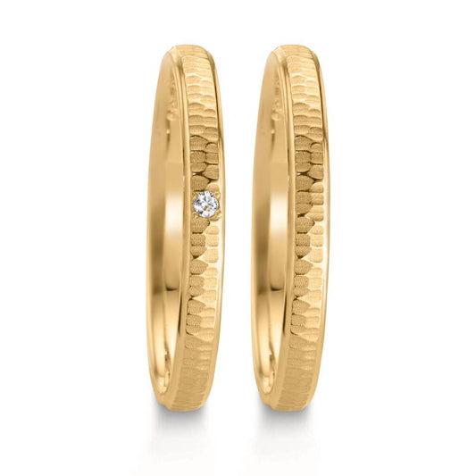 Partnerring 750/18 K Gelbgold