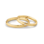 Partnerring 750/18 K Gelbgold Diamant 0.014 ct, w-si