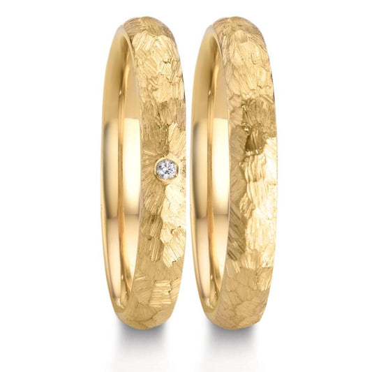 Partnerring 750/18 K Gelbgold