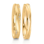 Partnerring 750/18 K Gelbgold